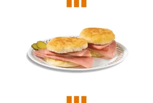 2 Country Ham Biscuits